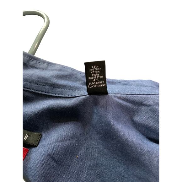 Van Heusen Originals Dress Shirt Men's Size XL Button Front Pocket Long Sleeves - Picture 6 of 7